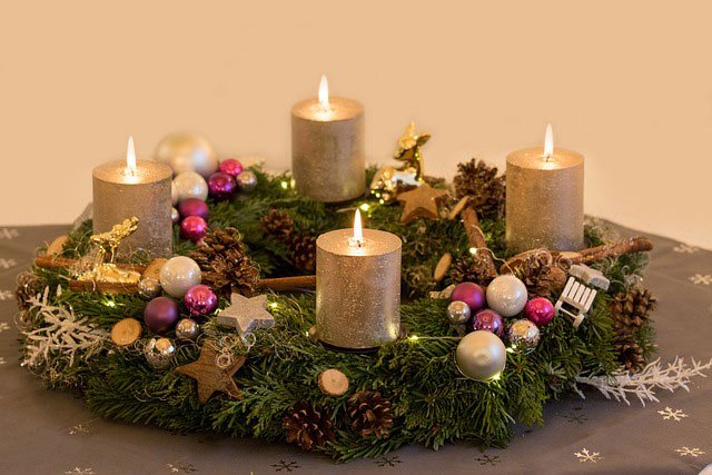 adventi koszorú